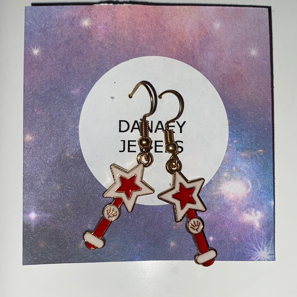 Handmade earrings. Lead and nickel free.